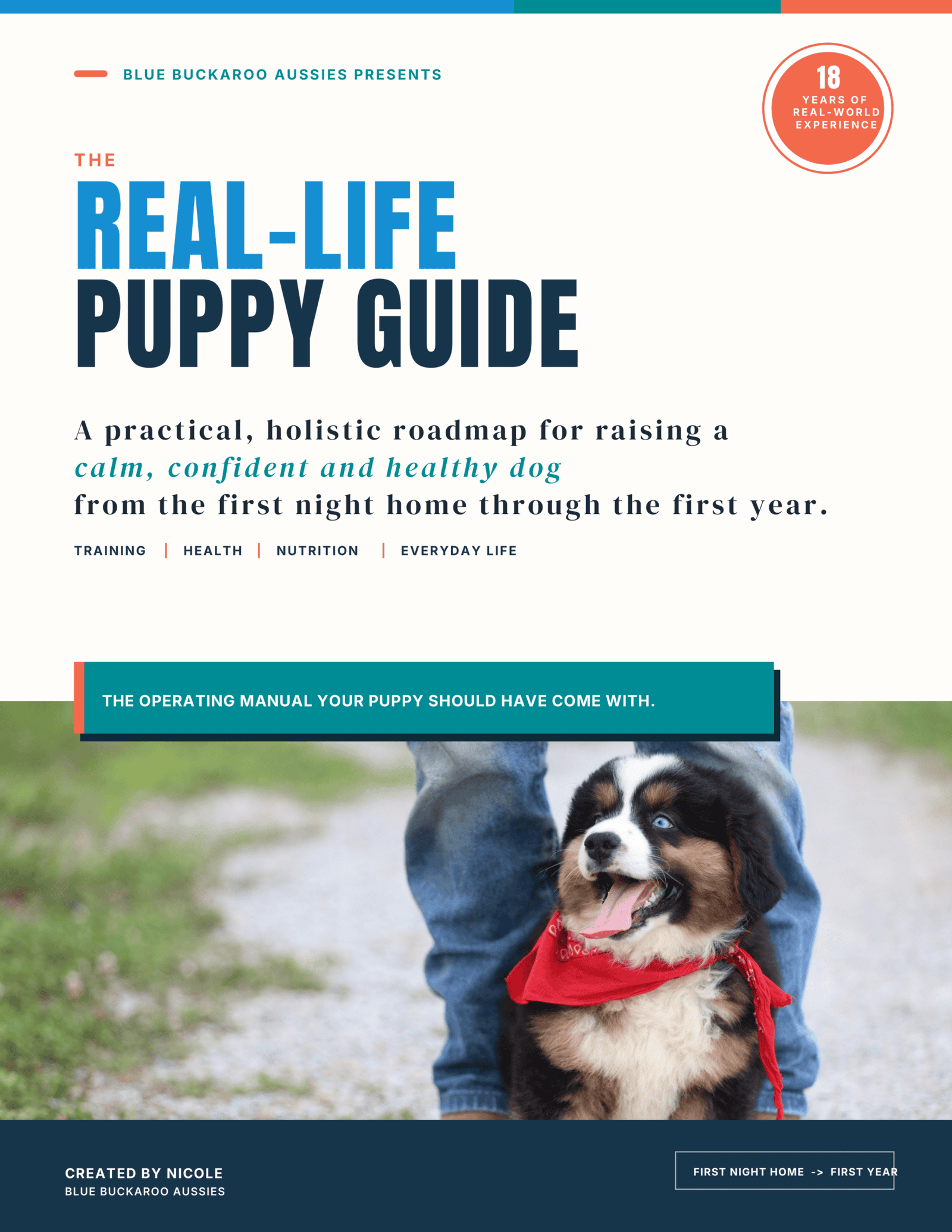 The Blue Buckaroo Real-Life Puppy Guide cover
